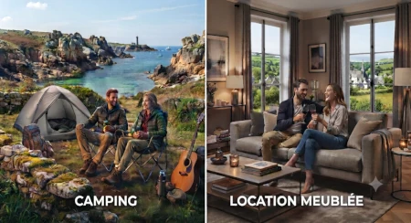 Camping ou location meublée dans le Finistère : quel hébergement pour quel séjour ?