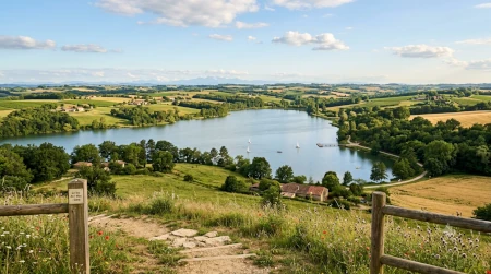 Le Lac d'Uby - Gers