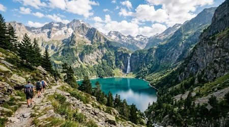 Panorama du Lac d'Oô