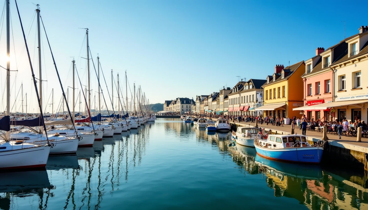 Le chenal du Port Olonna