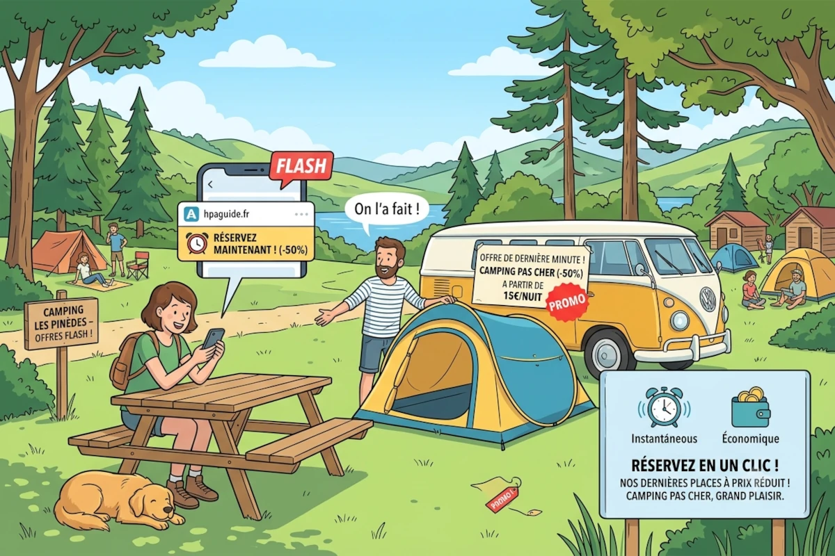 Quel camping réserver en dernière minute cet été 2026 