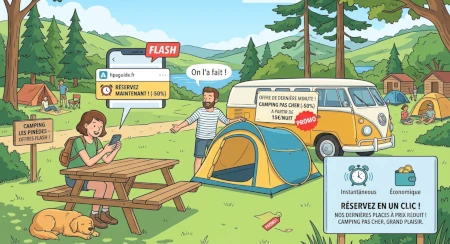 Quel camping réserver en dernière minute cet été 2026 ?