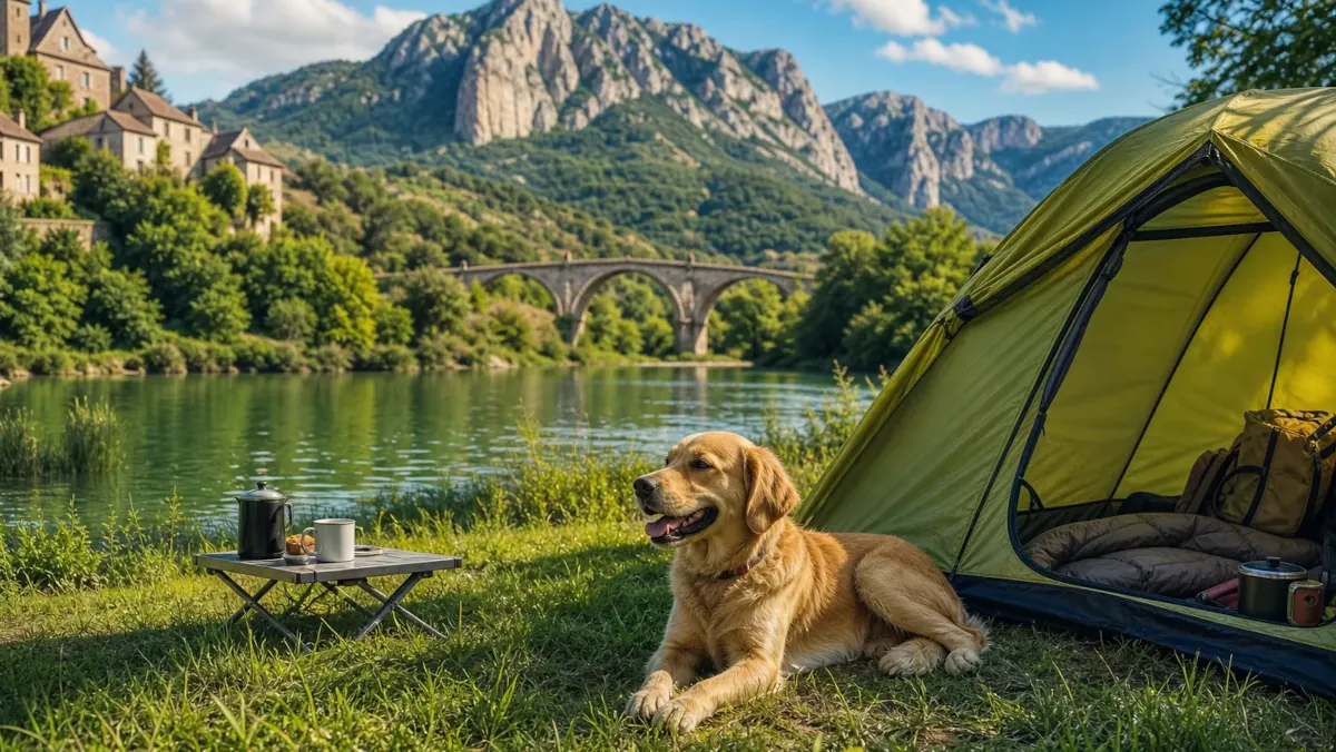 Camping avec chien acceptés en France