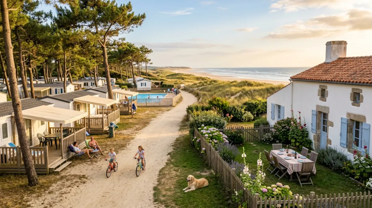 Camping ou gîte sur la côte vendéenne