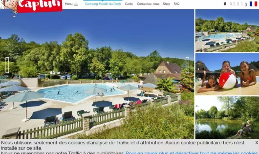 CAPFUN CAMPING LE MOULIN DU ROCH