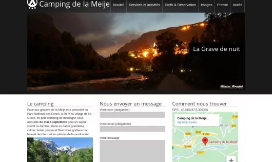 CAMPING DE LA MEIJE