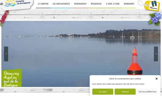 CAMPING DE KERNEJEUNE