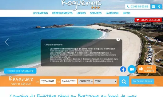 CAMPING DE ROGUENNIC