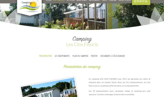 CAMPING LES CLOS FLEURIS