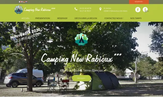 CAMPING NEW RABIOUX