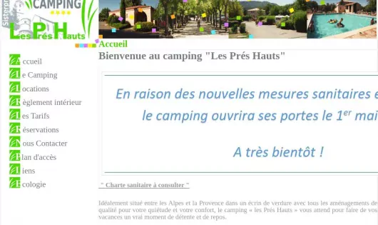 CAMPING MUNICIPAL LES PRÉS HAUTS