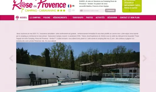 CAMPING ROSE DE PROVENCE