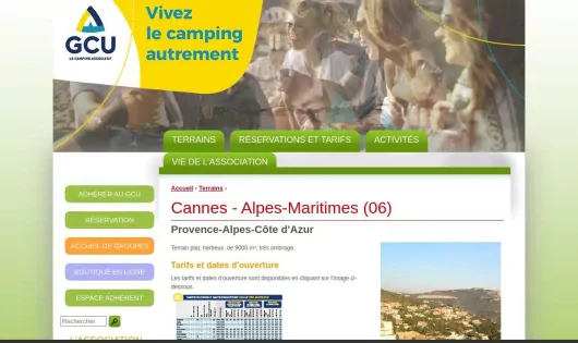 CAMPING GCU CANNES LES PALMIERS