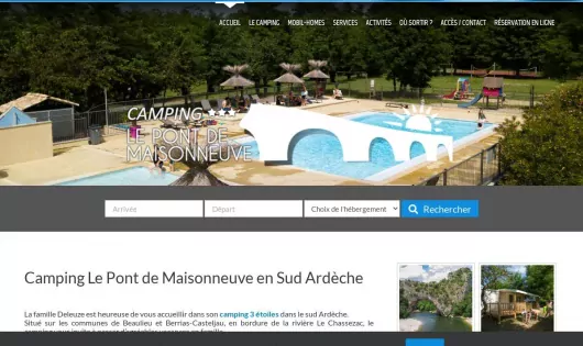 CAMPING LE PONT DE MAISONNEUVE