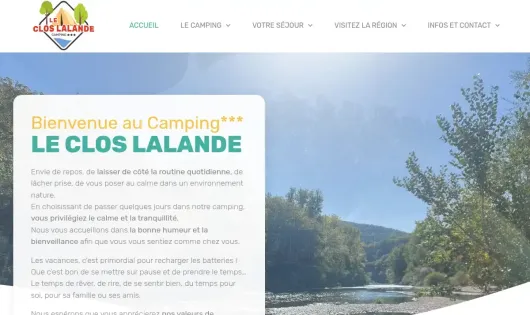 CAMPING LE CLOS LALANDE