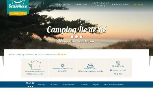 CAMPING SEASONOVA ÎLE DE RÉ