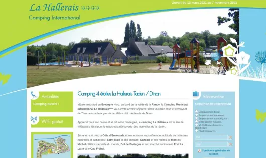 CAMPING INTERNATIONAL DE LA HALLERAIS