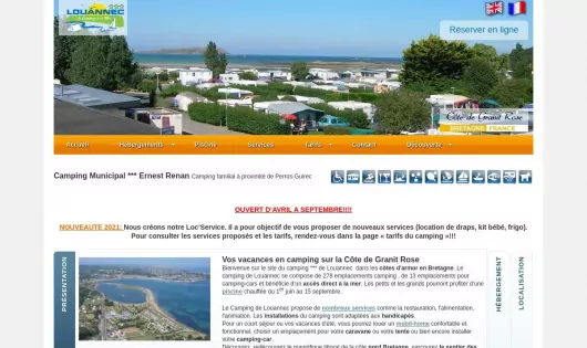 CAMPING MUNICIPAL ERNEST RENAN