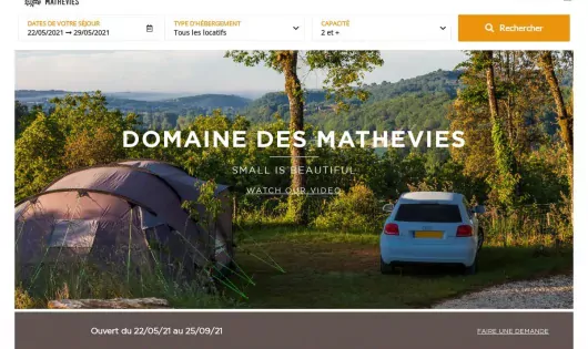 CAMPING DOMAINE DES MATHEVIES