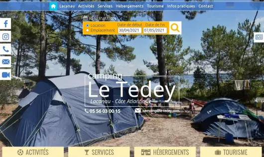 CAMPING LE TEDEY