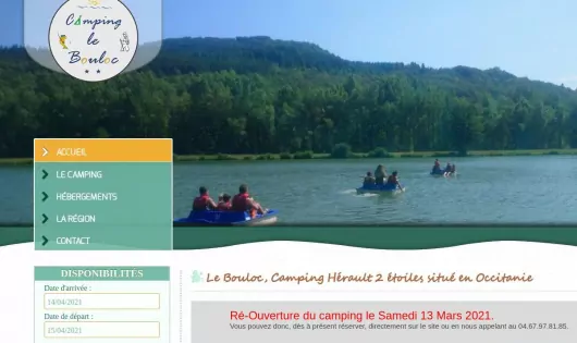 CAMPING LE BOULOC