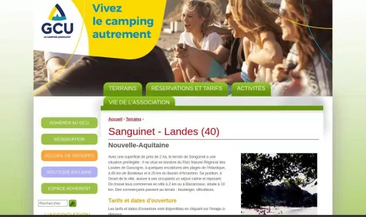 CAMPING GCU SANGUINET