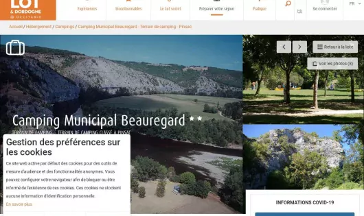 CAMPING MUNICIPAL BEAUREGARD