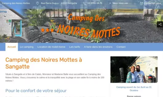 CAMPING DES NOIRES MOTTES