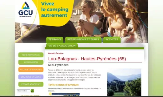 CAMPING GCU LAU BALAGNAS