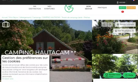 CAMPING LE HAUTACAM