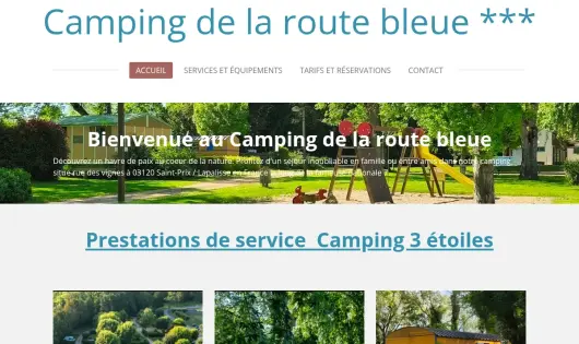 CAMPING DE LA ROUTE BLEUE