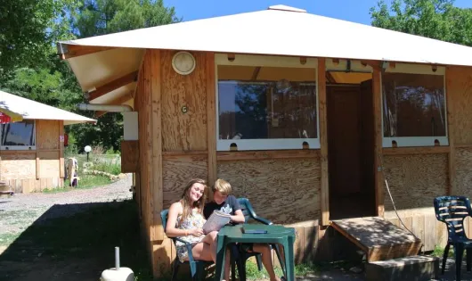 Camping Les Cabanes de Cornillon - Ceven'Aventure