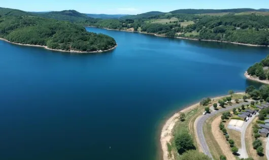 Les Rives du Lac du Laouzas